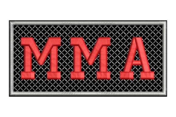 Review: 3D Puff MMA with Cage Background Design
