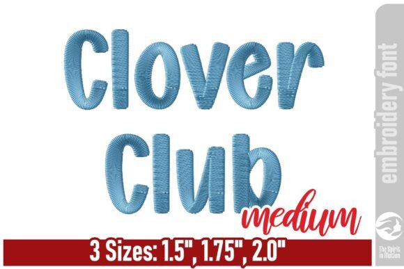 Review: Clover Club Playful Embroidery Font M