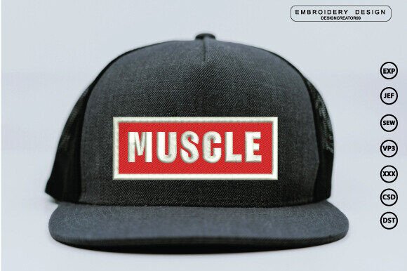 Reviewing Muscle 3D Embroidery Design
