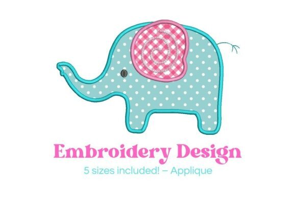 Reviewing the Baby Elephant Applique Embroidery Design