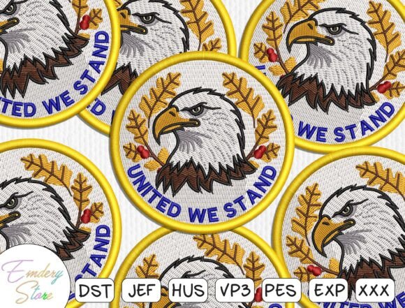 Reviewing the Patriotic Badge Patch Embroidery Design