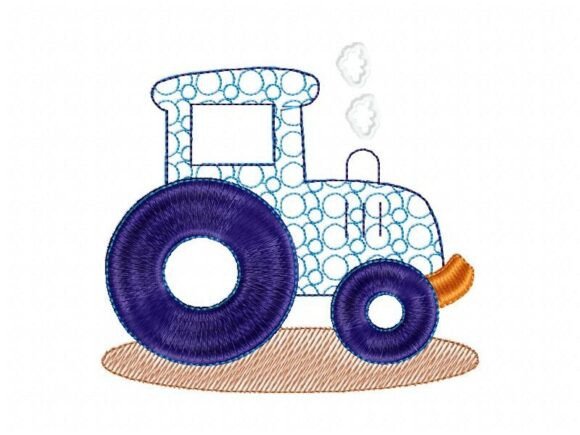 Tractor Smoke: A Whimsical Holiday Embroidery Review